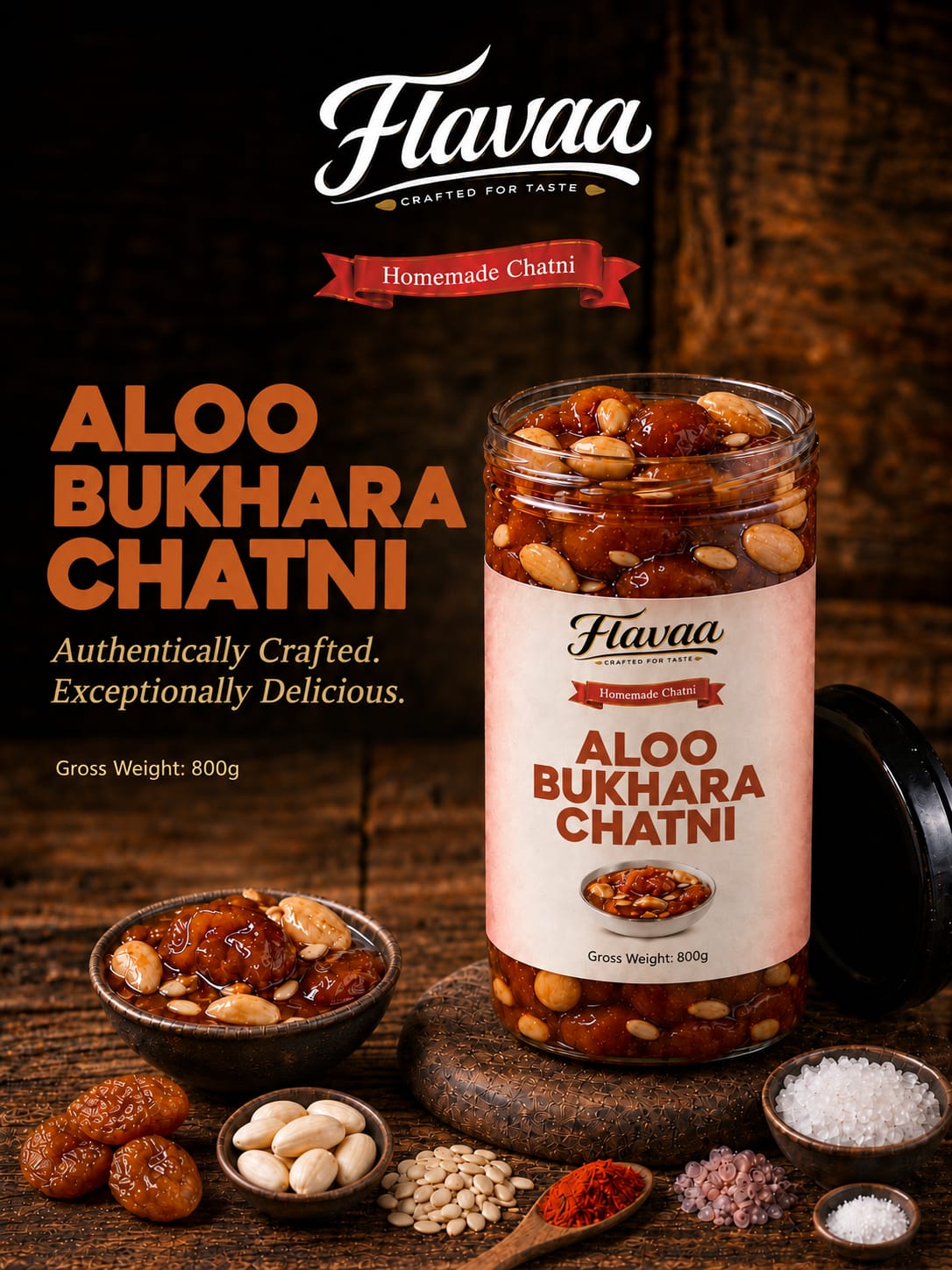 Flavaa Aloo Bukhara Chatni