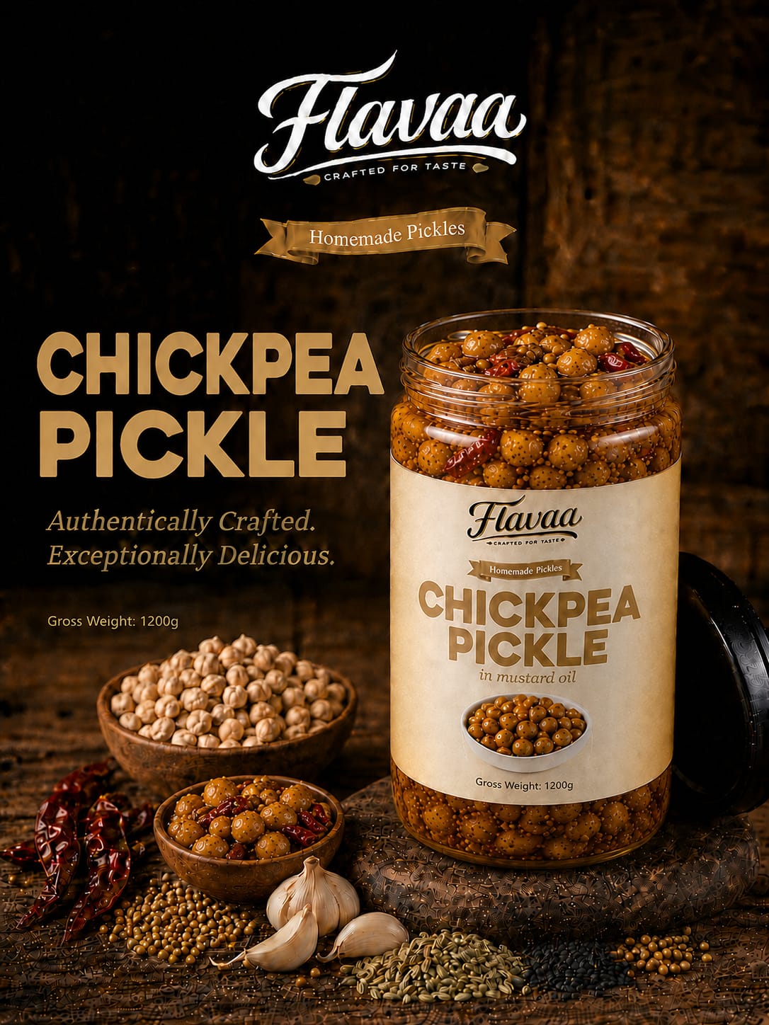 Flavaa Chickpea Pickle