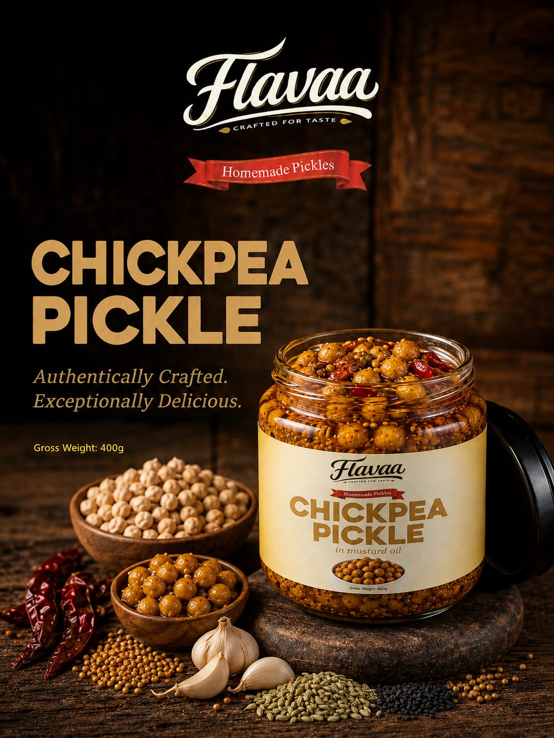Flavaa Chickpea Pickle