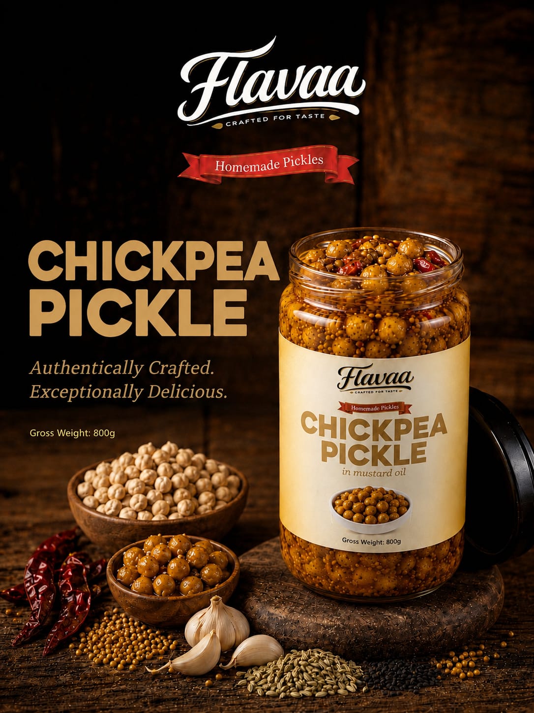 Flavaa Chickpea Pickle