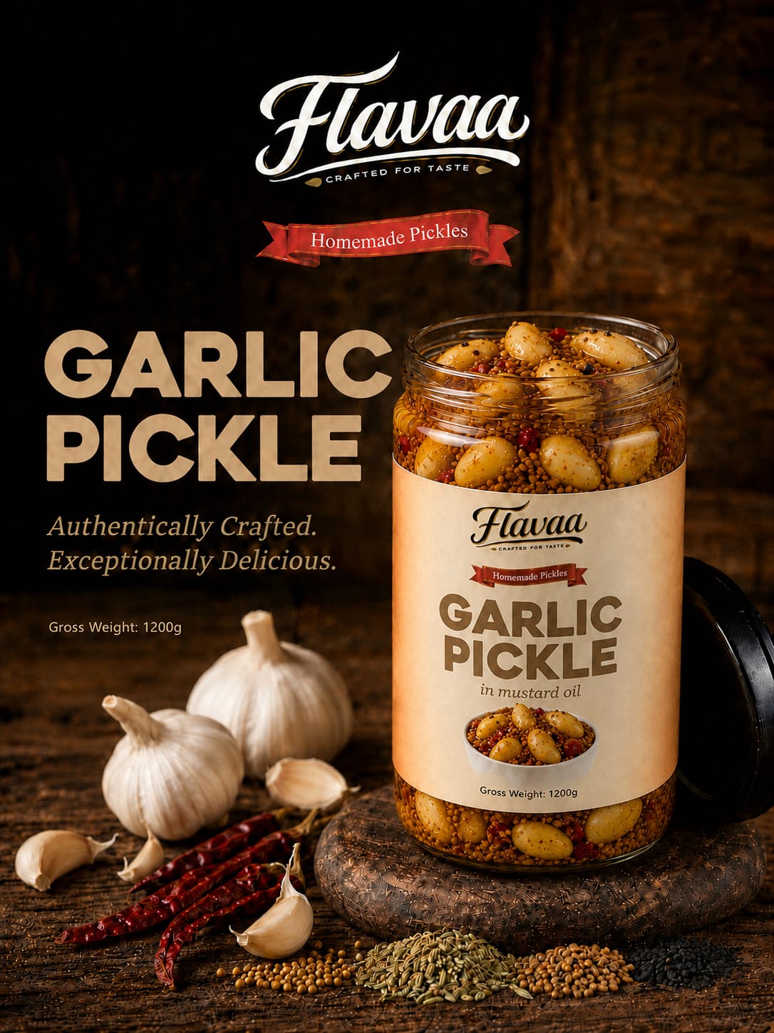 Flavaa Garlic Pickle