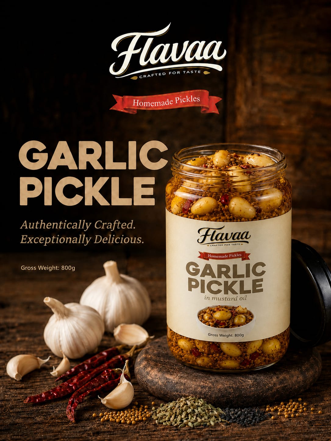 Flavaa Garlic Pickle