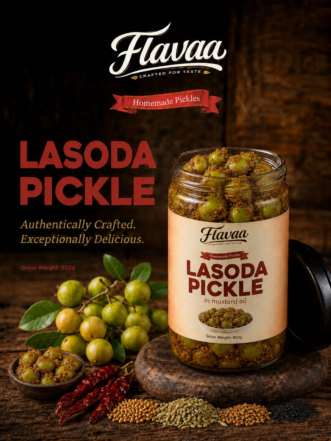 Flavaa Lasoda Pickle