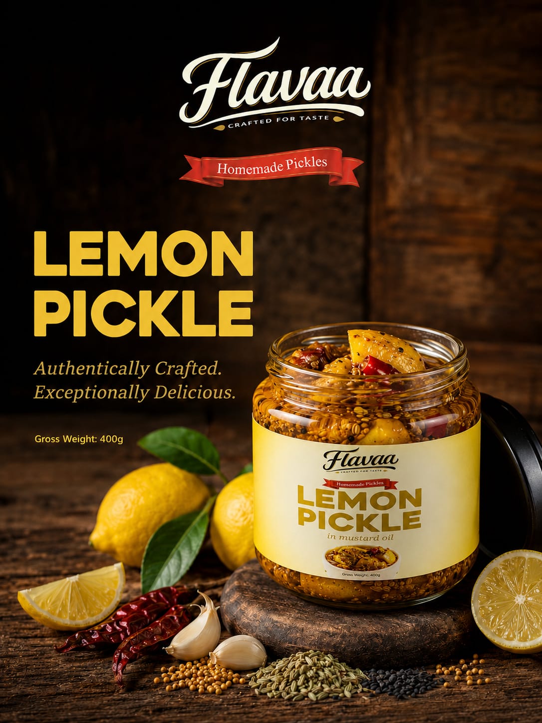 Flavaa Lemon Pickle