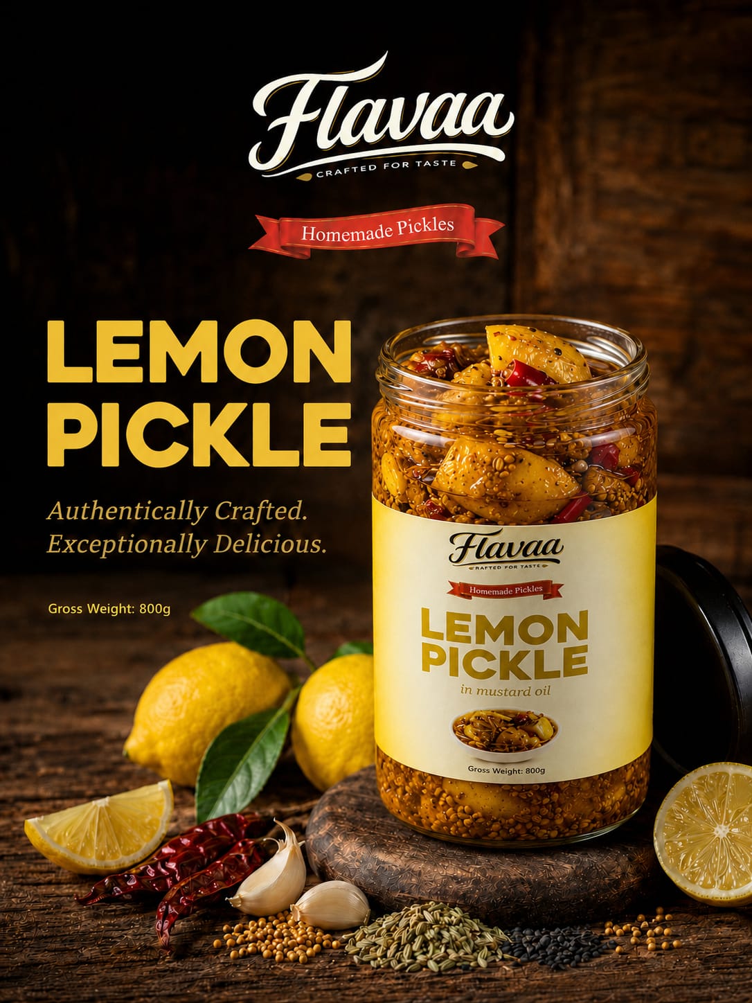 Flavaa Lemon Pickle
