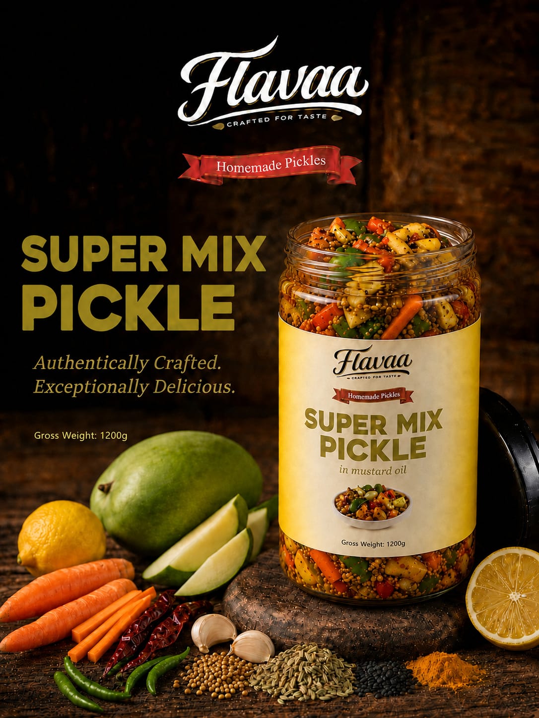 Flavaa Super Mix Pickle
