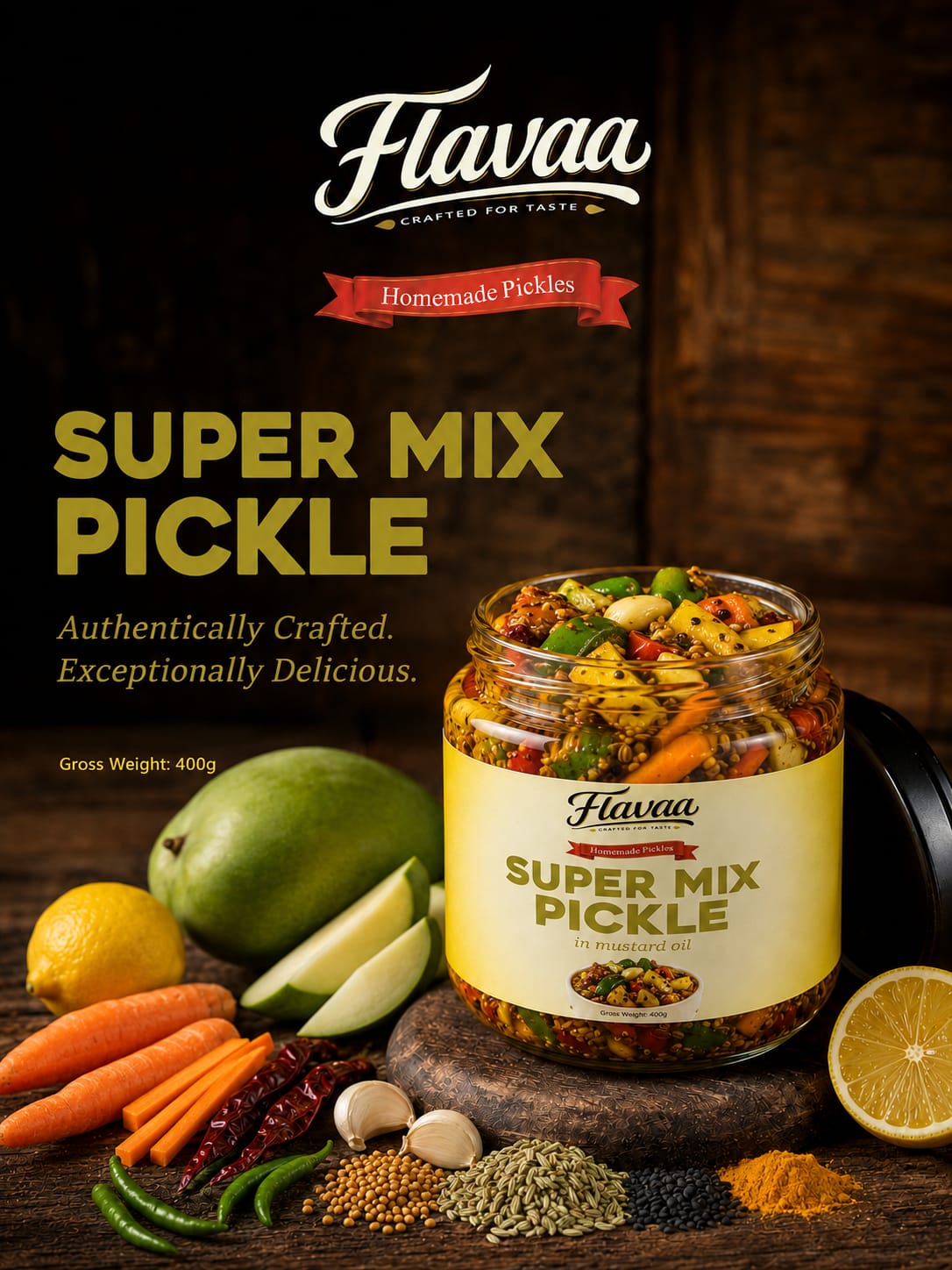 Flavaa Super Mix Pickle